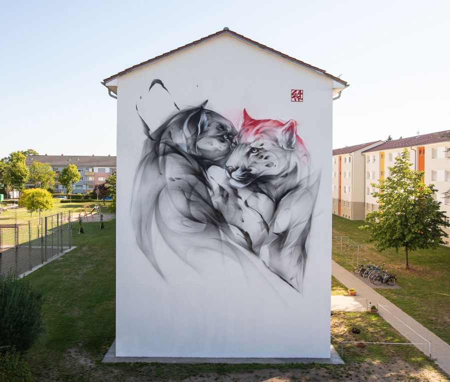 Mural de SATR en Alemania para los murales del mes de julio
