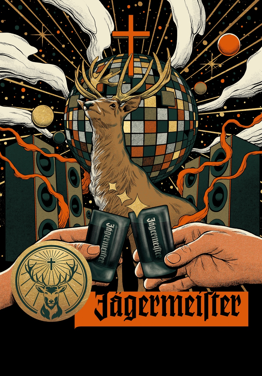 Colaboración Jägermeister Universe x Pedro Correa