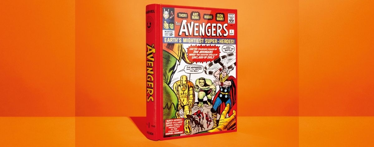 libro de TASCHEN de The Avengers Los Vengadores