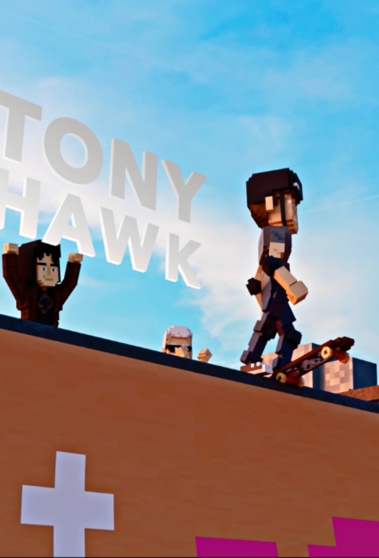 Tony Hawk está construyendo el skatepark más grande del metaverso