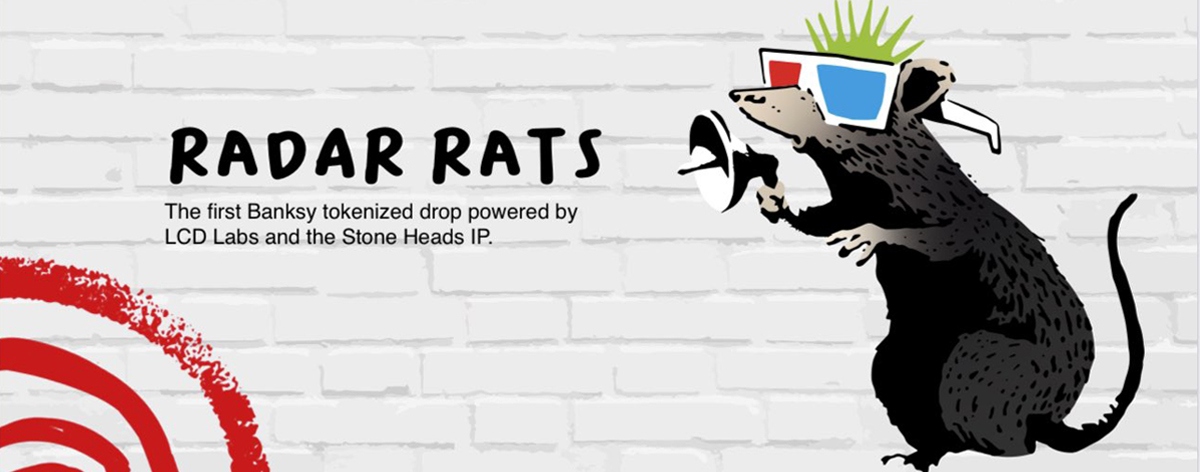Radar Rats, los nuevos NFT que acaba de lanzar Banksy y su utilidad