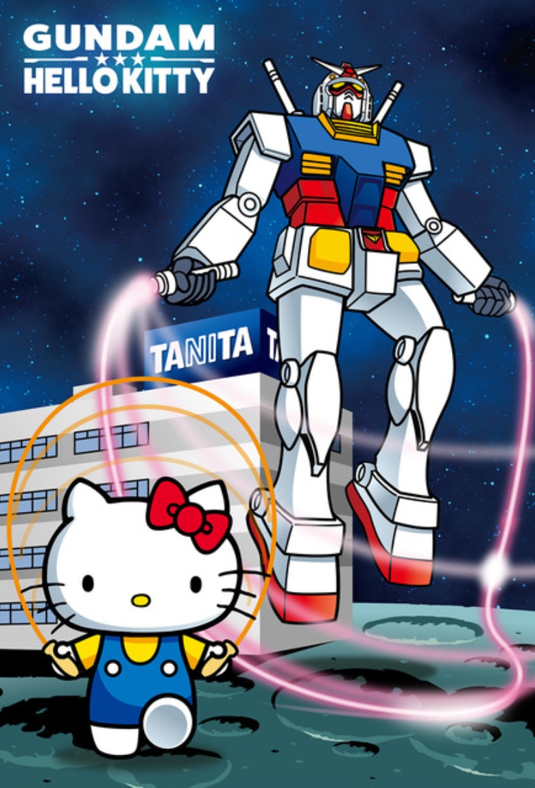 Hello Kitty y Gundam llegan al final de su serie de aniversario