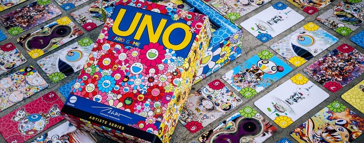 UNO y Takashi Murakami presentan su versión artsy del juego