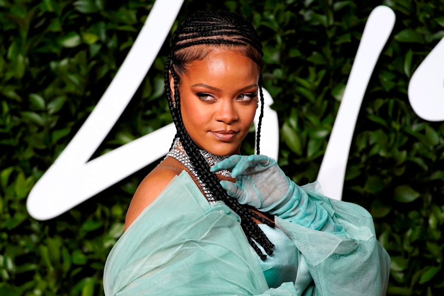 Rihanna en la red carpet