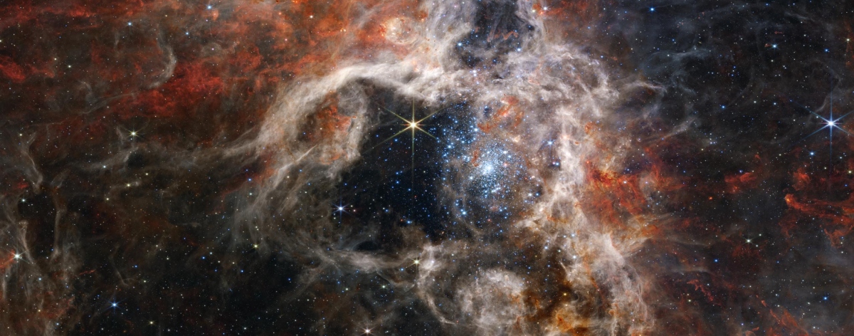 Telescopio Webb de la NASA observa una araña cósmica en el espacio