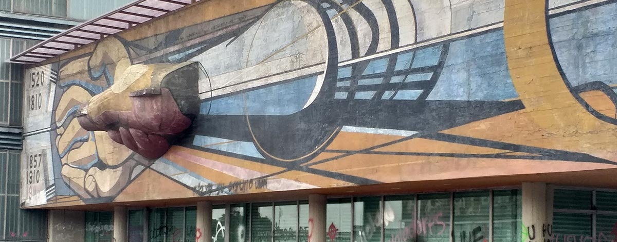 Mural de David Alfaro Siqueiros en C.U. fue pintado en protesta