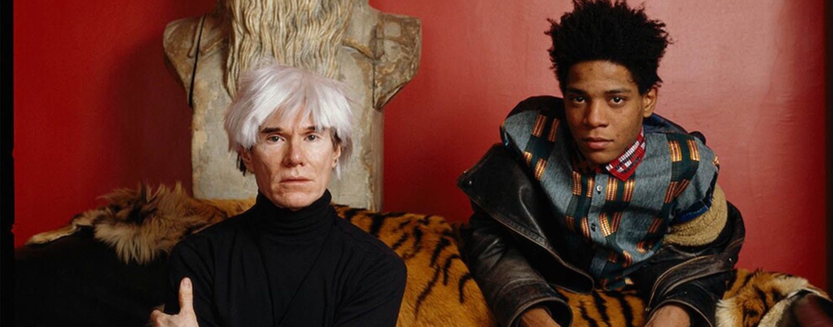 Jean Michael Basquiat y Andy Warhol