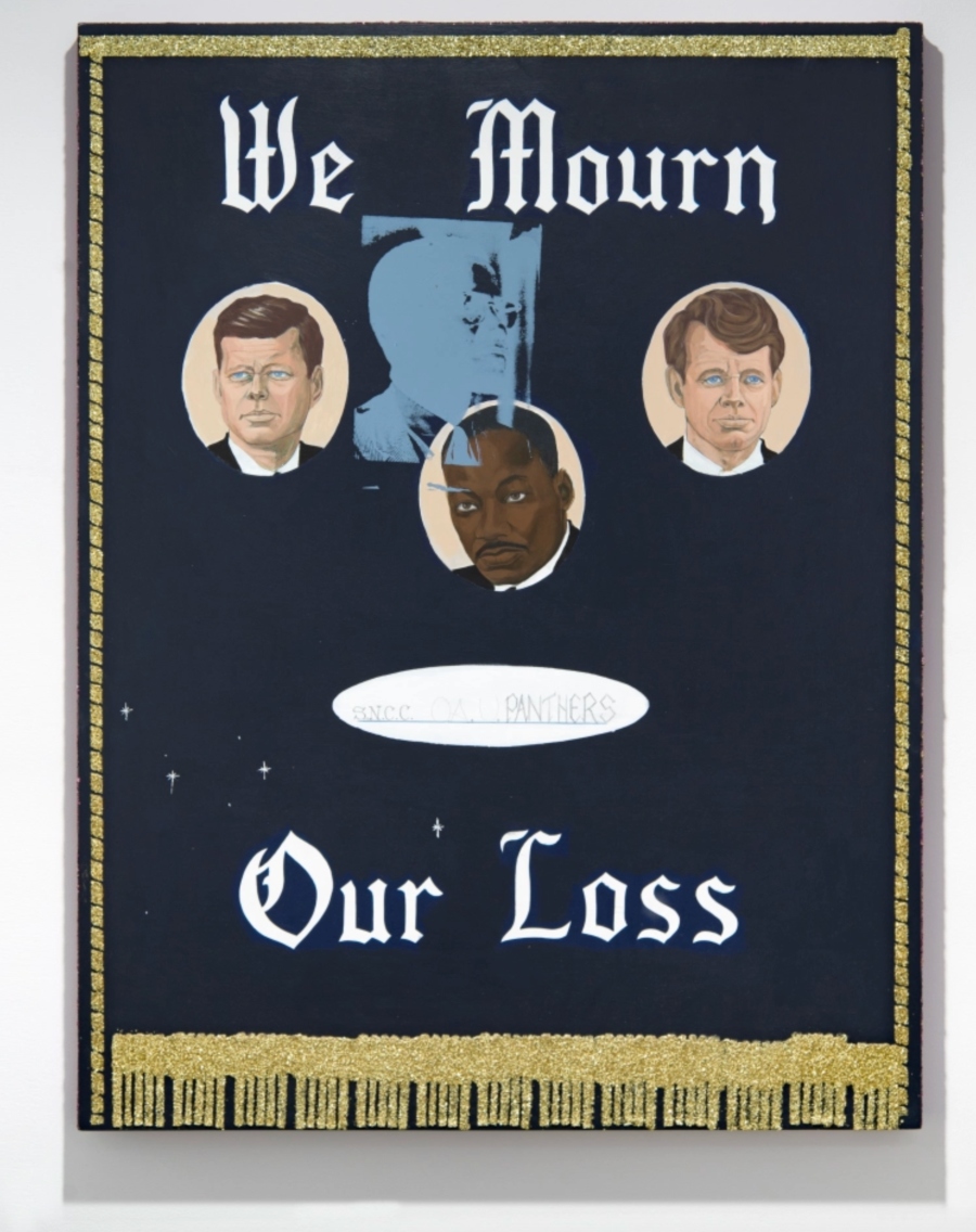 "We Mourn Our Loss #2", obra de Kerry James Marshall 