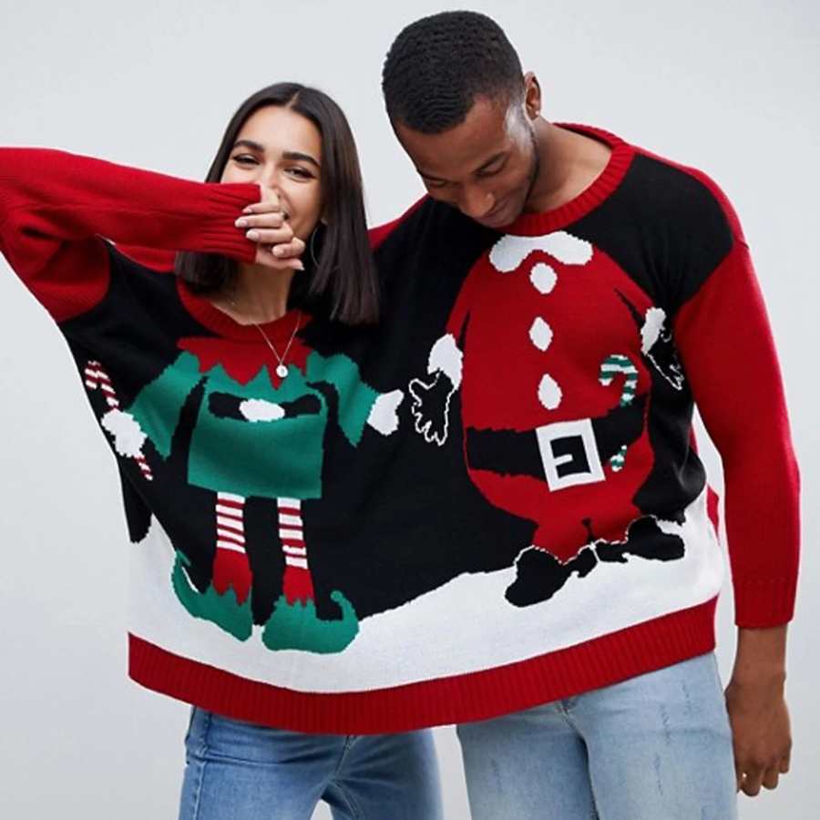 Ugly sweaters en pareja