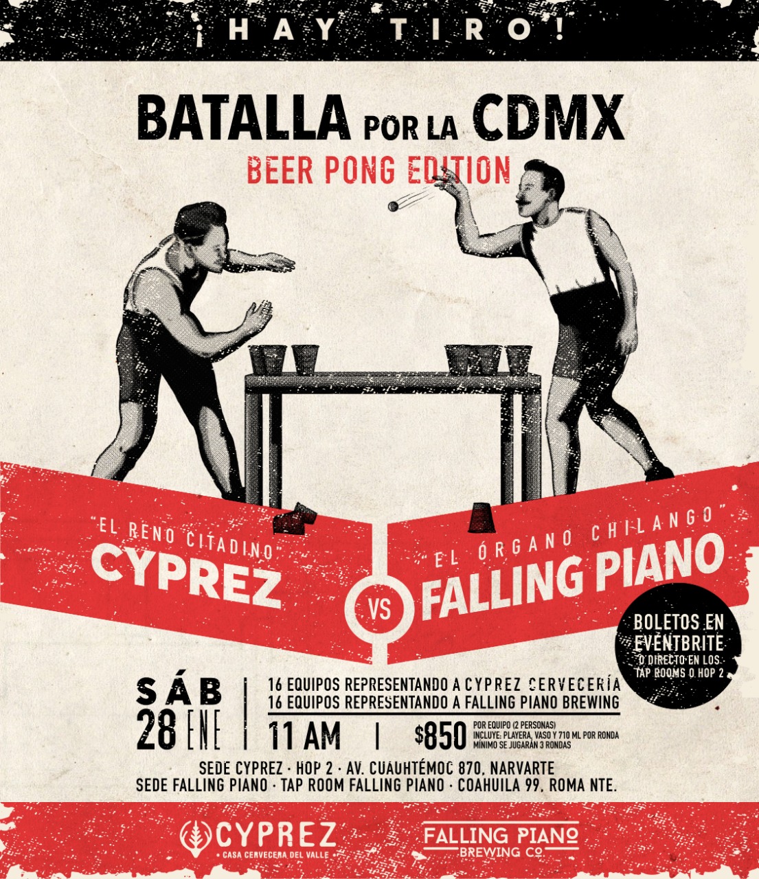 Batalla de Beer Pong en la CDMX