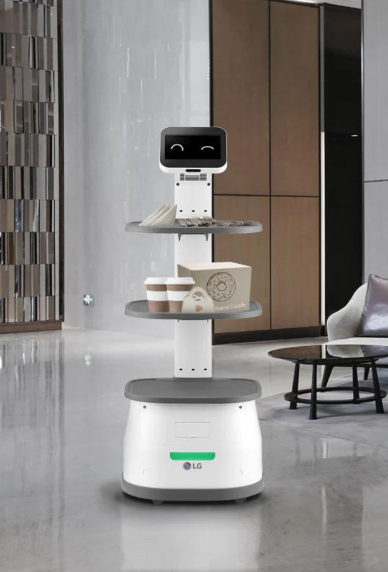 CLOi, el robot mesero de LG, ya está sirviendo en restaurantes