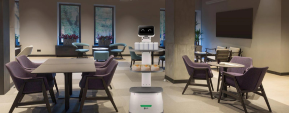 CLOi, el robot mesero de LG, ya está sirviendo en restaurantes