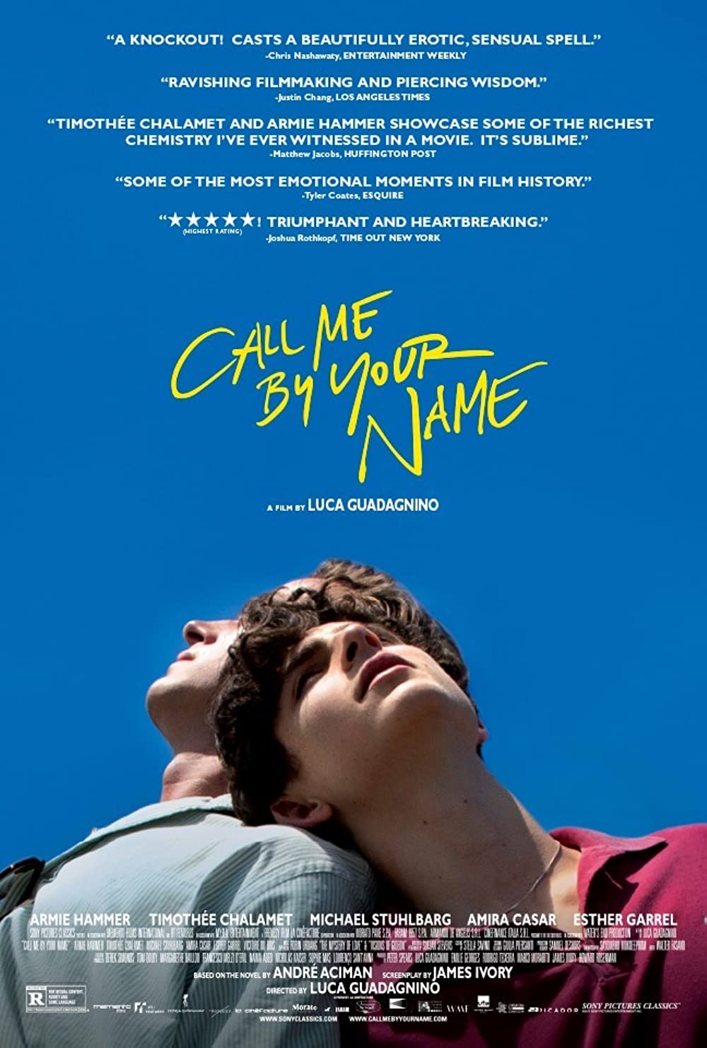 poster de call me by your name