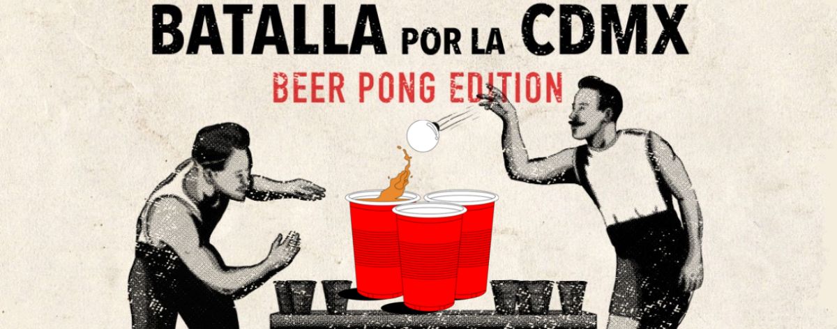 batalla de beer pong en la cdmx