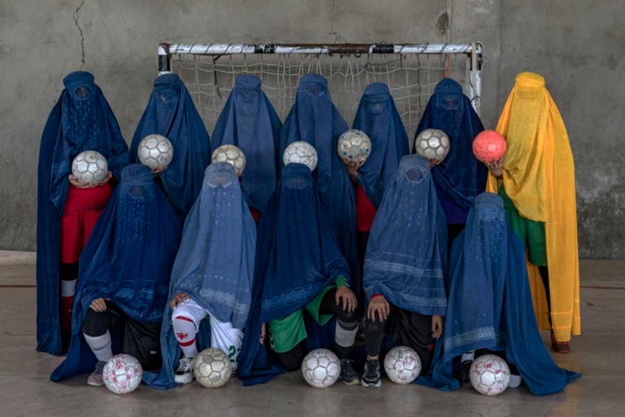 Mujeres deportistas afganas bajo la lente de Ebrahim Noroozi