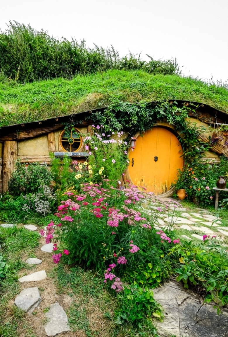 Hobbiton: el pueblo construido para la trilogía del Señor de los Anillos