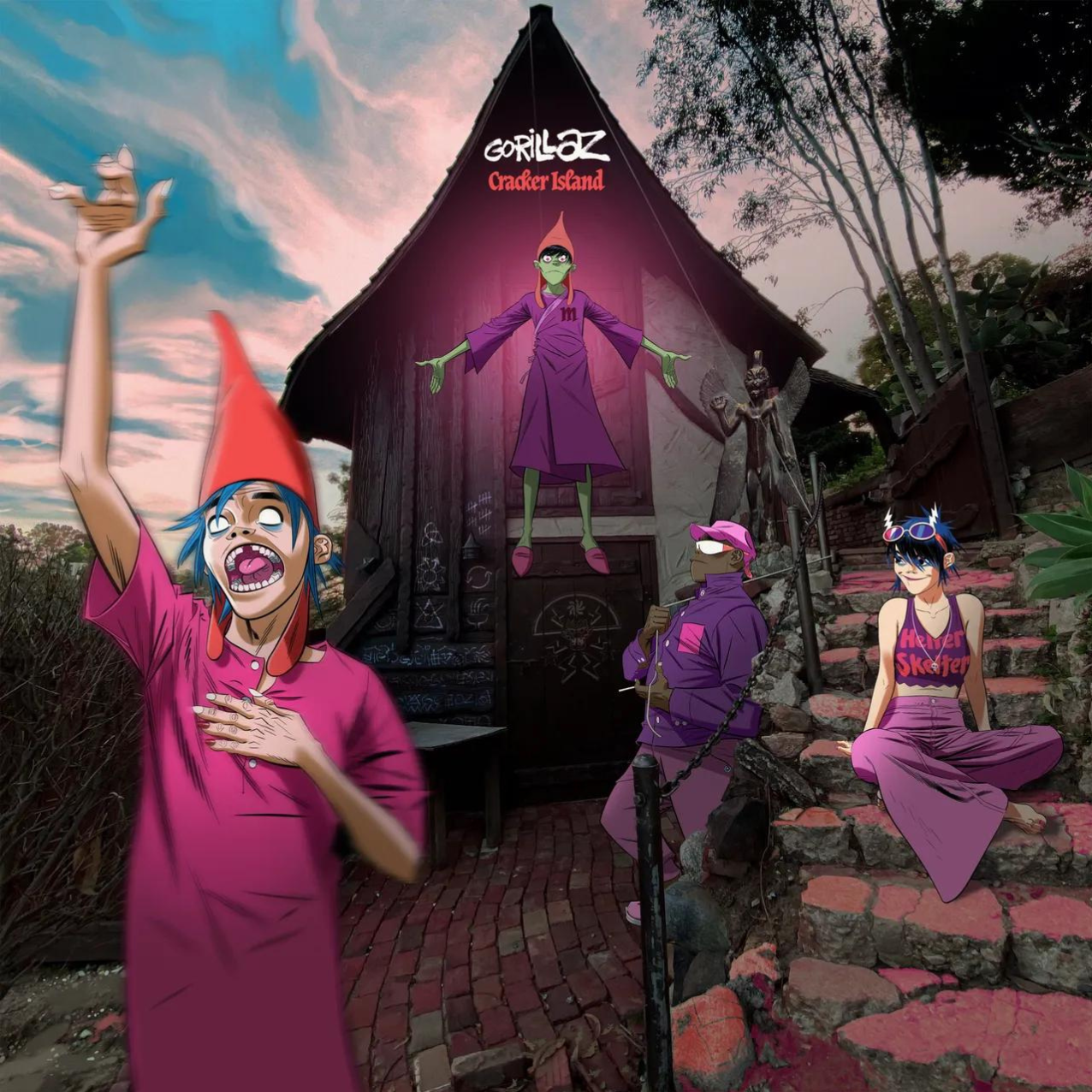 Gorillaz lanza su octavo álbum de estudio "Cracker Island", que incluye una colaboración con Bad Bunny en la canción "Tormenta”