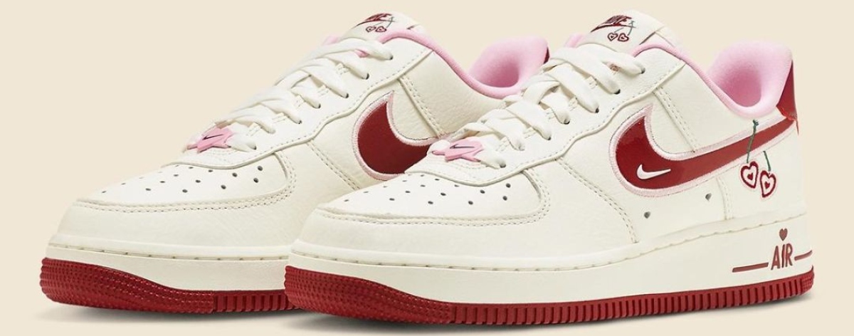 Nike Air Force One Valentine’s Day: ¡el amor hecho sneakers!