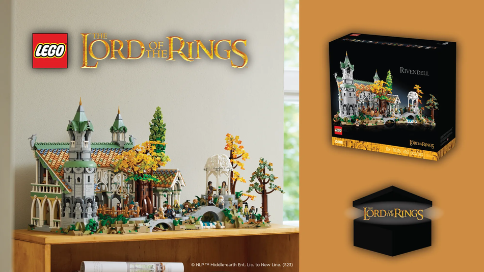 Concurso LEGO: ¡Da rienda suelta a tu creatividad con El Señor de los Anillos!