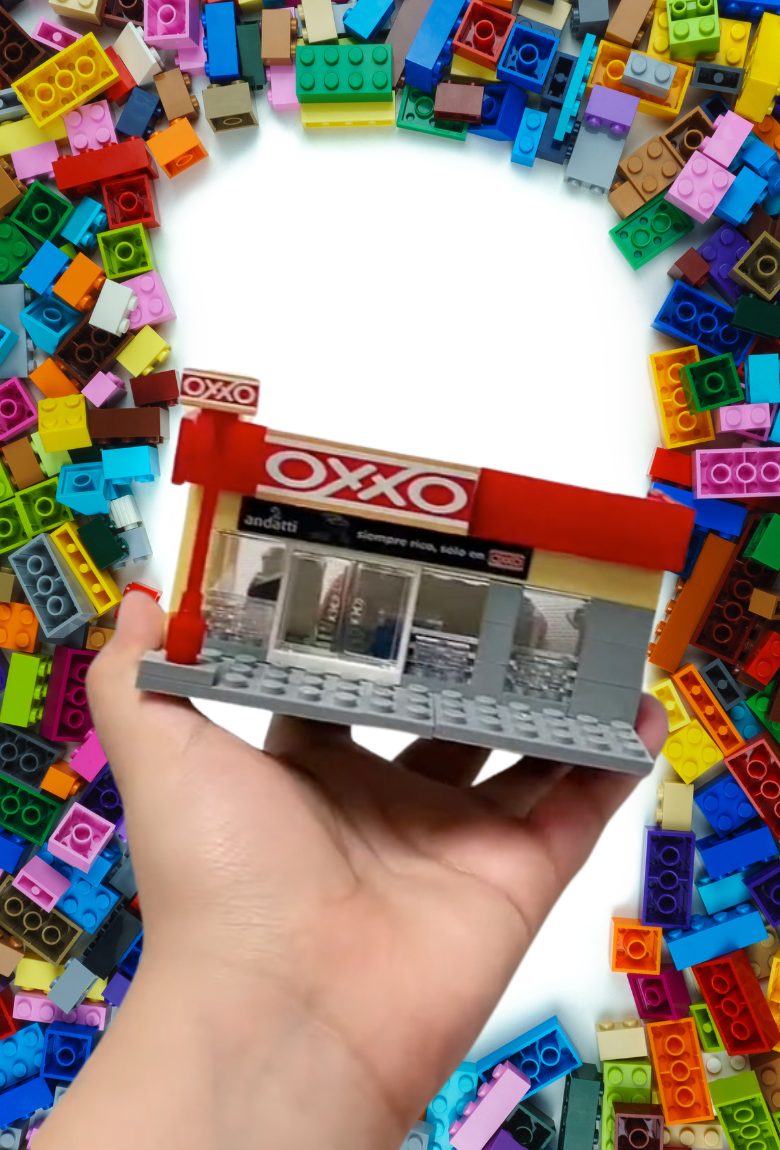 Mini OXXO estilo Lego: dónde puedes conseguir el tuyo