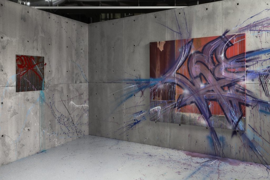 Louis Vuitton colaboró con leyendas del graffiti para esta exposición