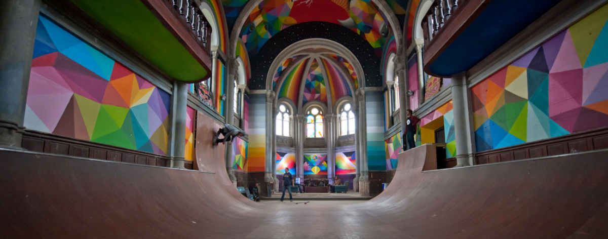 La Iglesia Skate: Un santuario del arte urbano y el skateboarding en Asturias