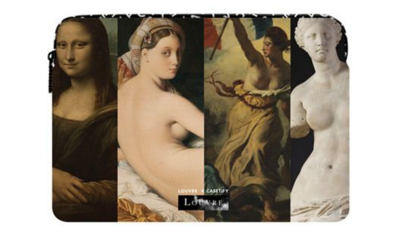 Arte en tus gadgets con la nueva colección del Louvre y CASETiFY
