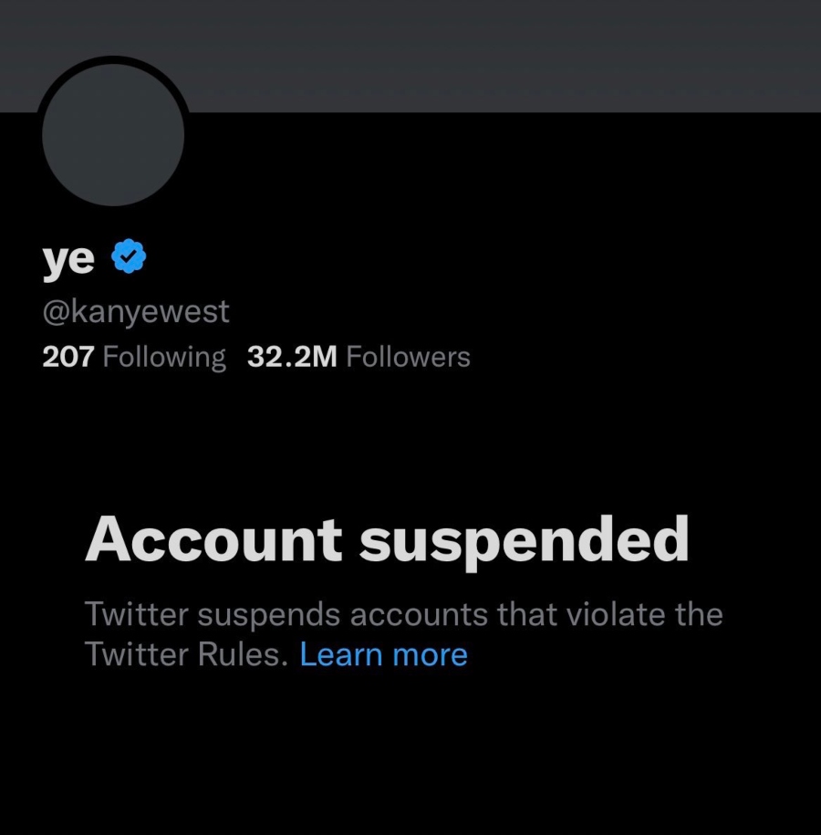 Kanye West regresa a twitter, o a la nueva plataforma X