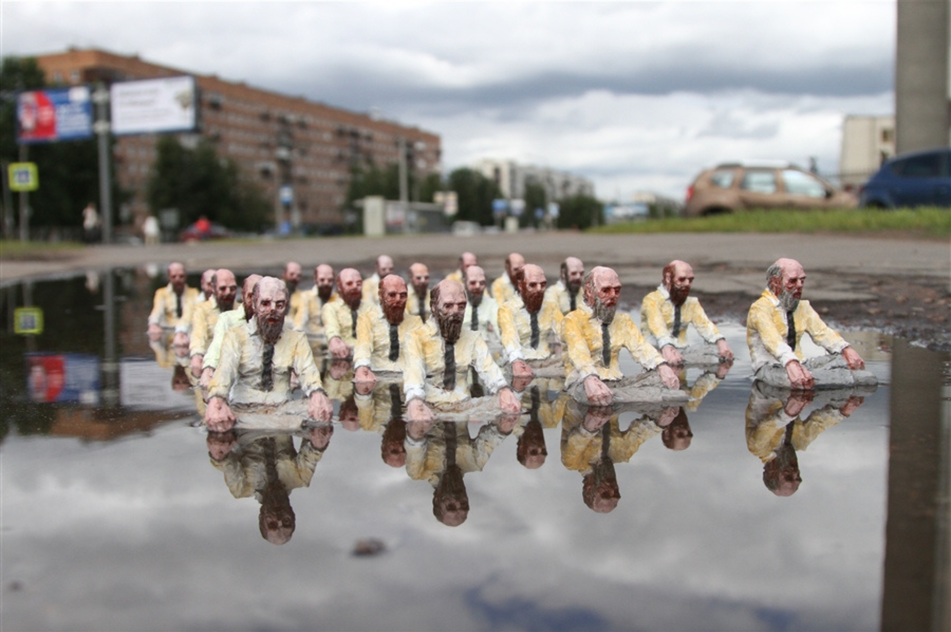 Isaac Cordal, un artista que enfrenta la crisis climática