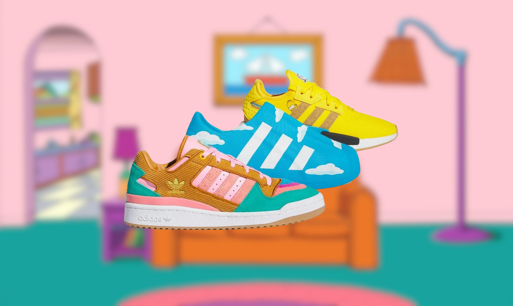 Adidas y Los Simpson se unen en una nueva colección 