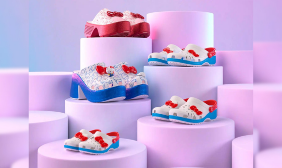 Hello Kitty y Crocs lanzan colaboración en su 50° aniversario