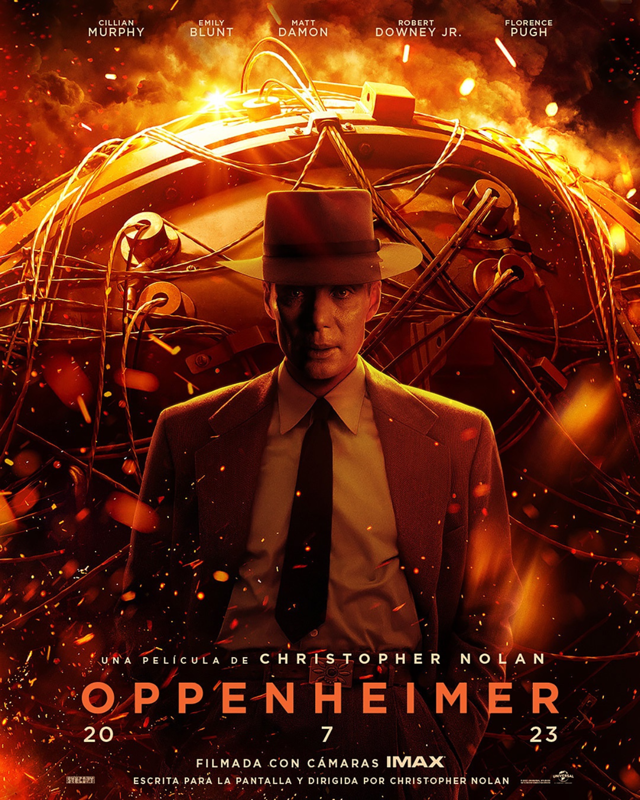 Oppenheimer triunfa en los Golden Globes 2024
